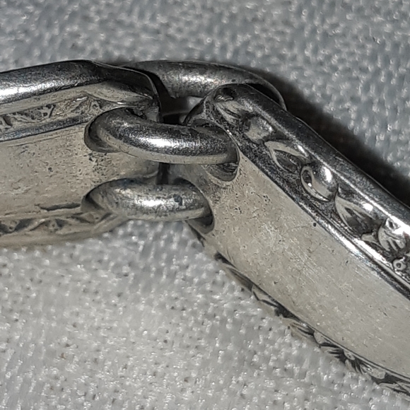 Heavy Silver Spoon Bracelet - Picture 13 of 16